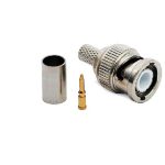 Etto Screw BNC Jack فیش BNC پرسی کابل دوربین مداربسته Auto