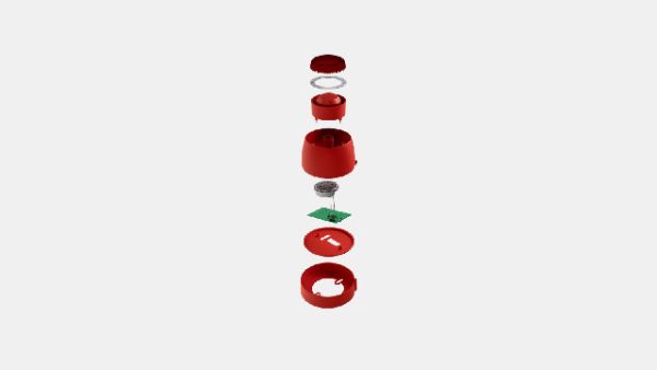 Zitex conventional fire alarm flasher siren model ZI-SS 88 آژیر فلاشر اعلام حریق متعارف زیتکس مدل ZI-SS 88