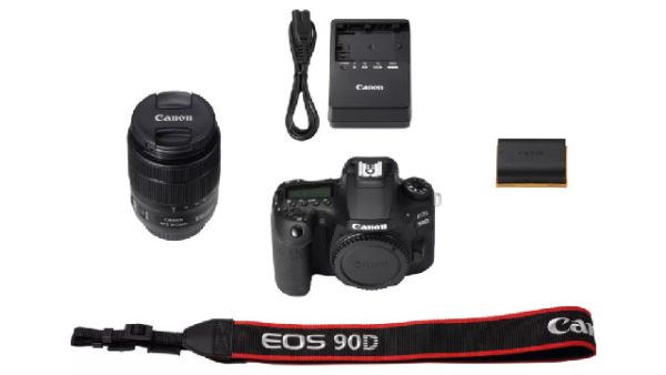 Canon EOS 90D DSLR Camera with 18-135mm Lens دوربین عکاسی کانن مدل EOS 90D