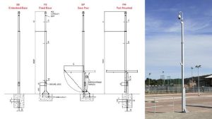 Cube Camera Pole دکل دوربین مکعبی