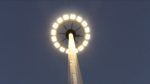 Fixed light tower برج نوری ثابت