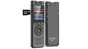 Iriver 32GB Digital Voice Recorder Model X07 ضبط‌کننده دیجیتالی صدا آیریور 32GB مدل X07
