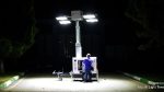 LED lighting tower model SH-MO-3380-4 برج روشنایی سیار LED مدل SH-MO-3380-4