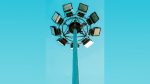 Moving light tower برج نوری متحرک
