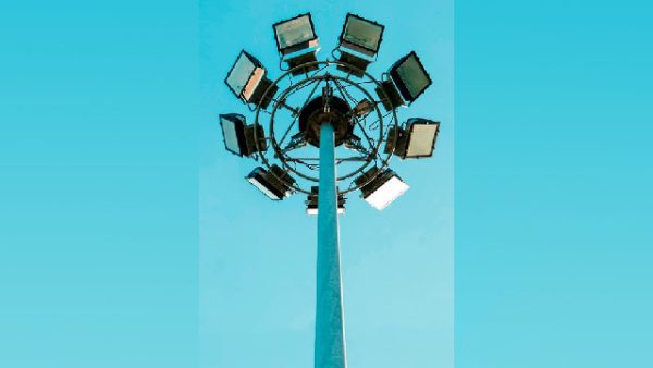 Moving light tower برج نوری متحرک