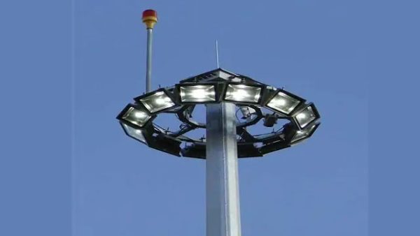 Moving light tower برج نوری متحرک