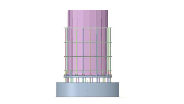 Multi-faceted monopole mast دکل منوپل چند وجهی
