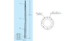 Multi-faceted monopole mast دکل منوپل چند وجهی