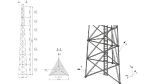 Self-standing tripod mast دکل خود ایستا سه‌پایه
