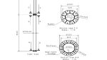 Speedy monopole mast (tubular monopole) دکل منوپل اسپیدال ( منوپل لوله ای)