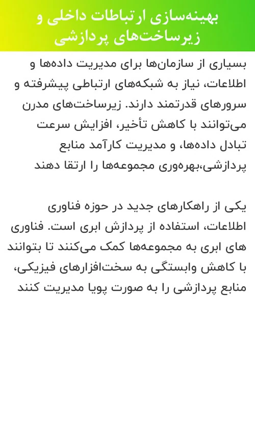 img txt-service-2 تحولات فناوری و راهکارهای نوین شبکه‌های ارتباطی